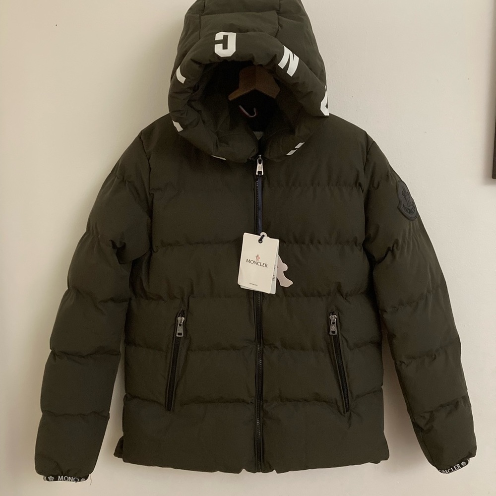 Moncler used men’s green small jacket